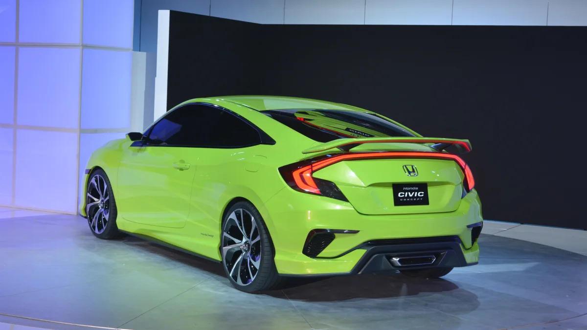 honda civic concept coupe rear taillights