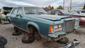 Junked 1979 Lincoln Versailles