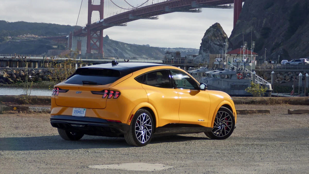 2022 Ford Mustang Mach-E GT Performance rear high