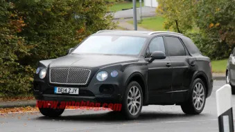 Bentley SUV: Spy Shots