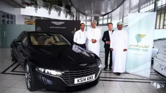 Aston Martin Lagonda sedan in Oman