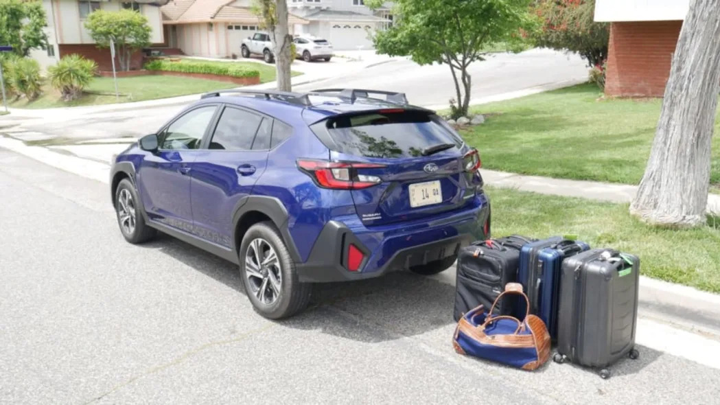 2024 Subaru Crosstrek luggage test1