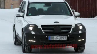 Mercedes-Benz GLK-Class facelift (cold-weather testing)