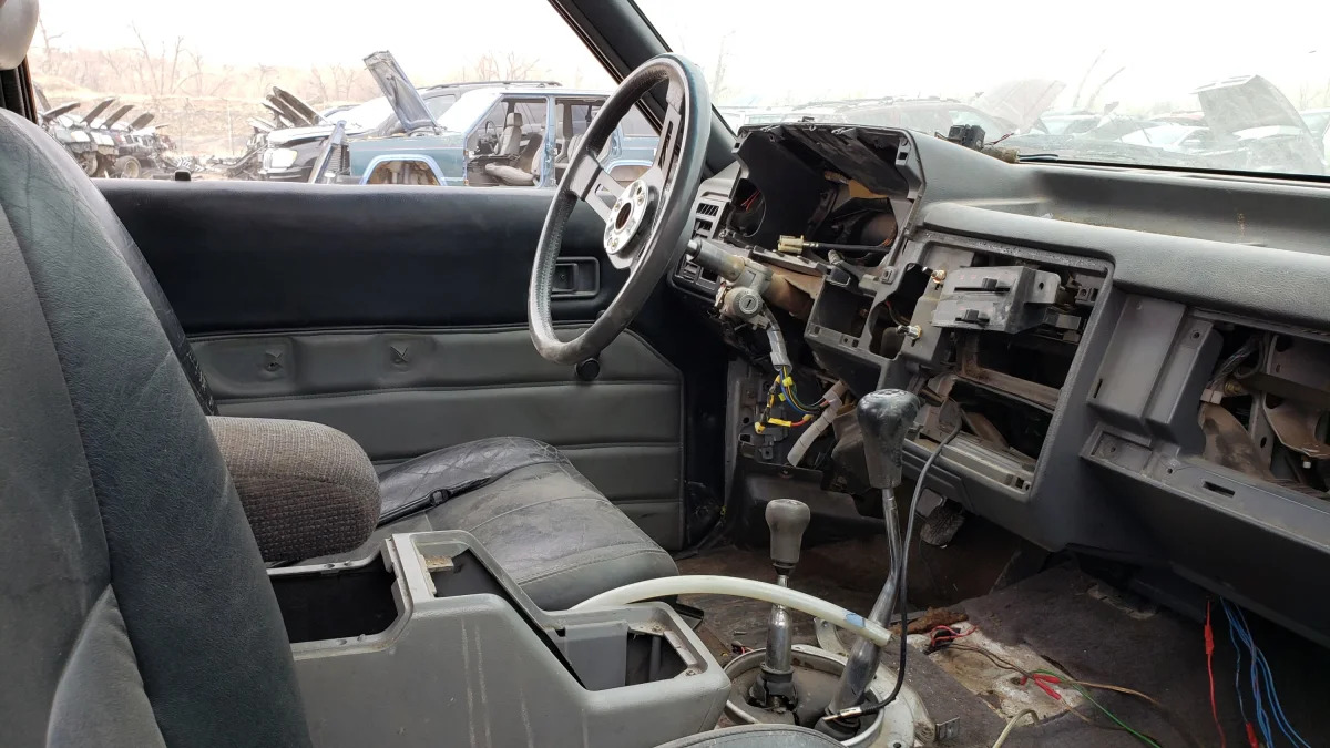 49 - 1993 Mazda B2600 pickup in Colorado junkyard - photo by Murilee Martin