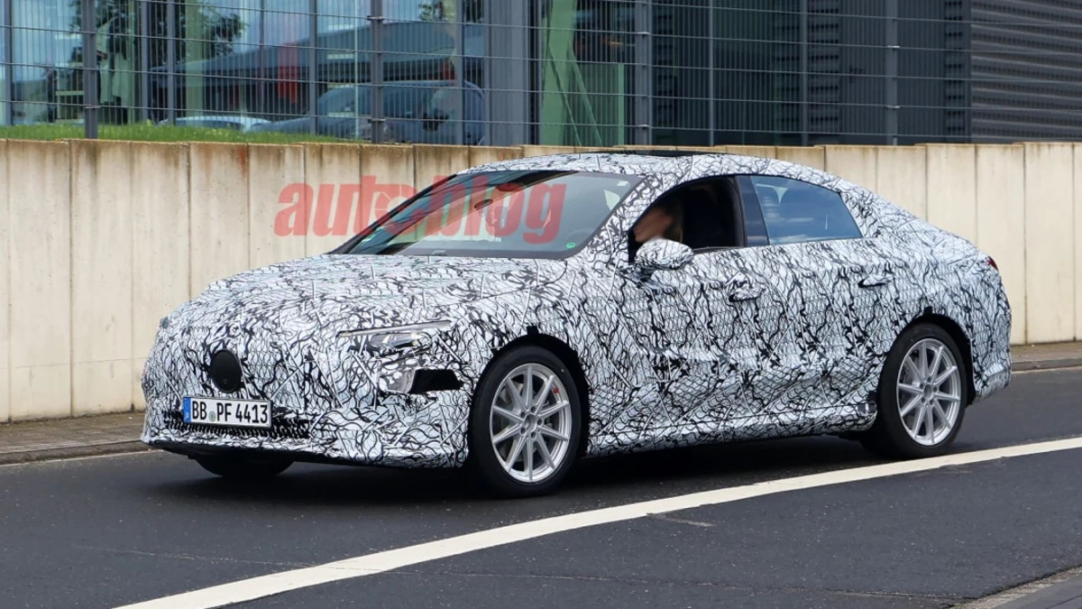 Mercedes-Benz CLA EV looks a lot like its gas-powered sibling in spy photos