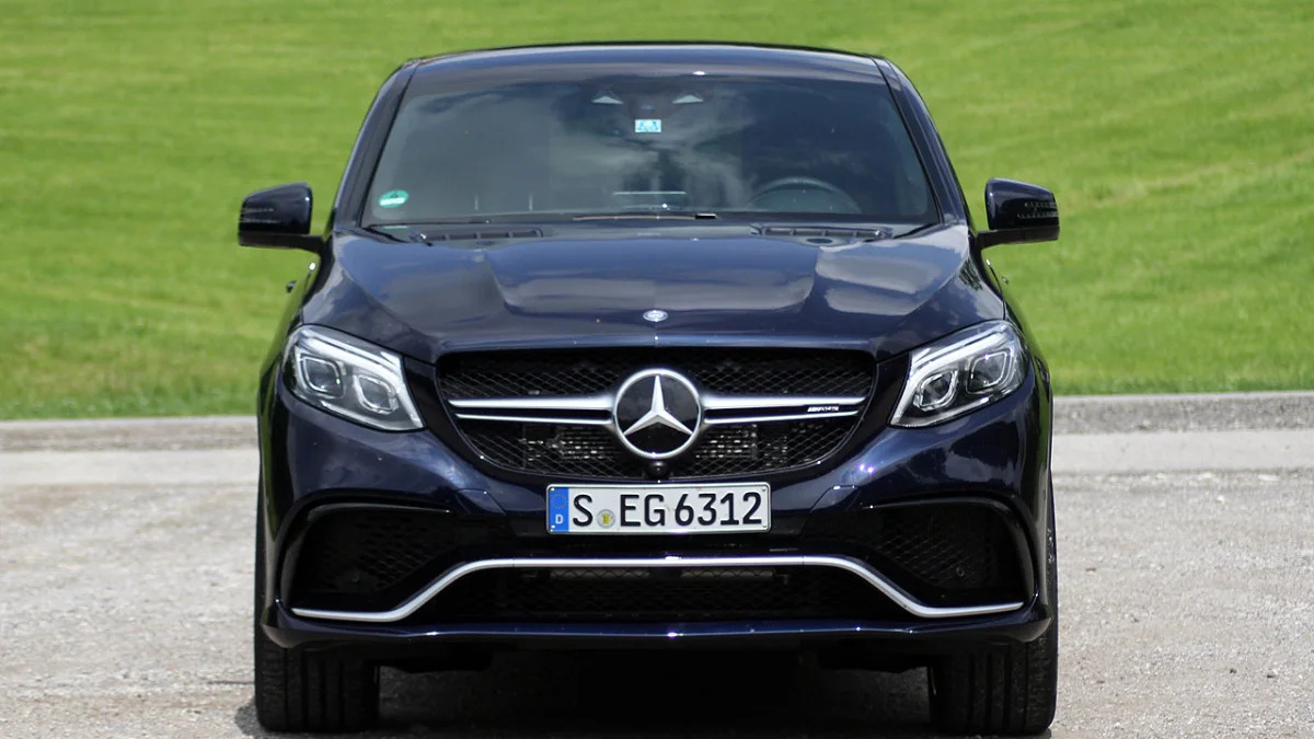 2016 Mercedes-Benz GLE Coupe front view