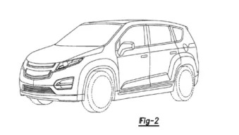 Chevrolet Voltec CUV design patent