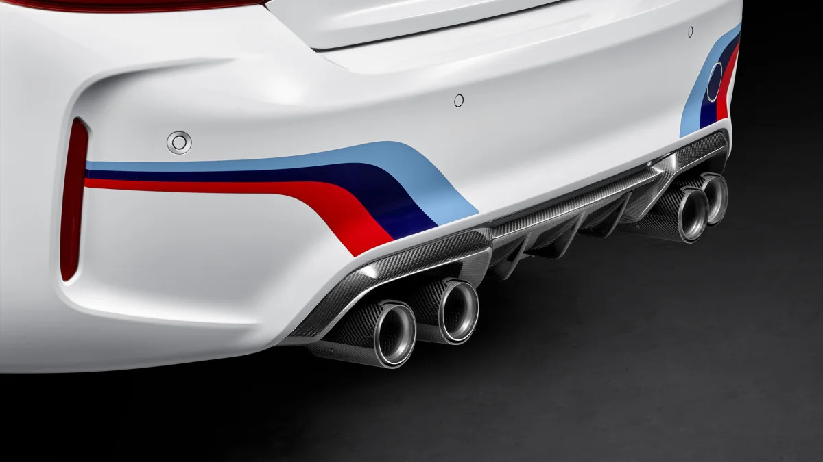 BMW M2 M Performance Parts SEMA 2015 diffuser