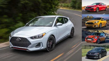 2019 Hyundai Veloster Turbo vs. sporty hatchbacks and coupes: How they compare on paper