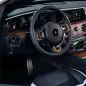 Rolls-Royce Spectre with dark blue interior