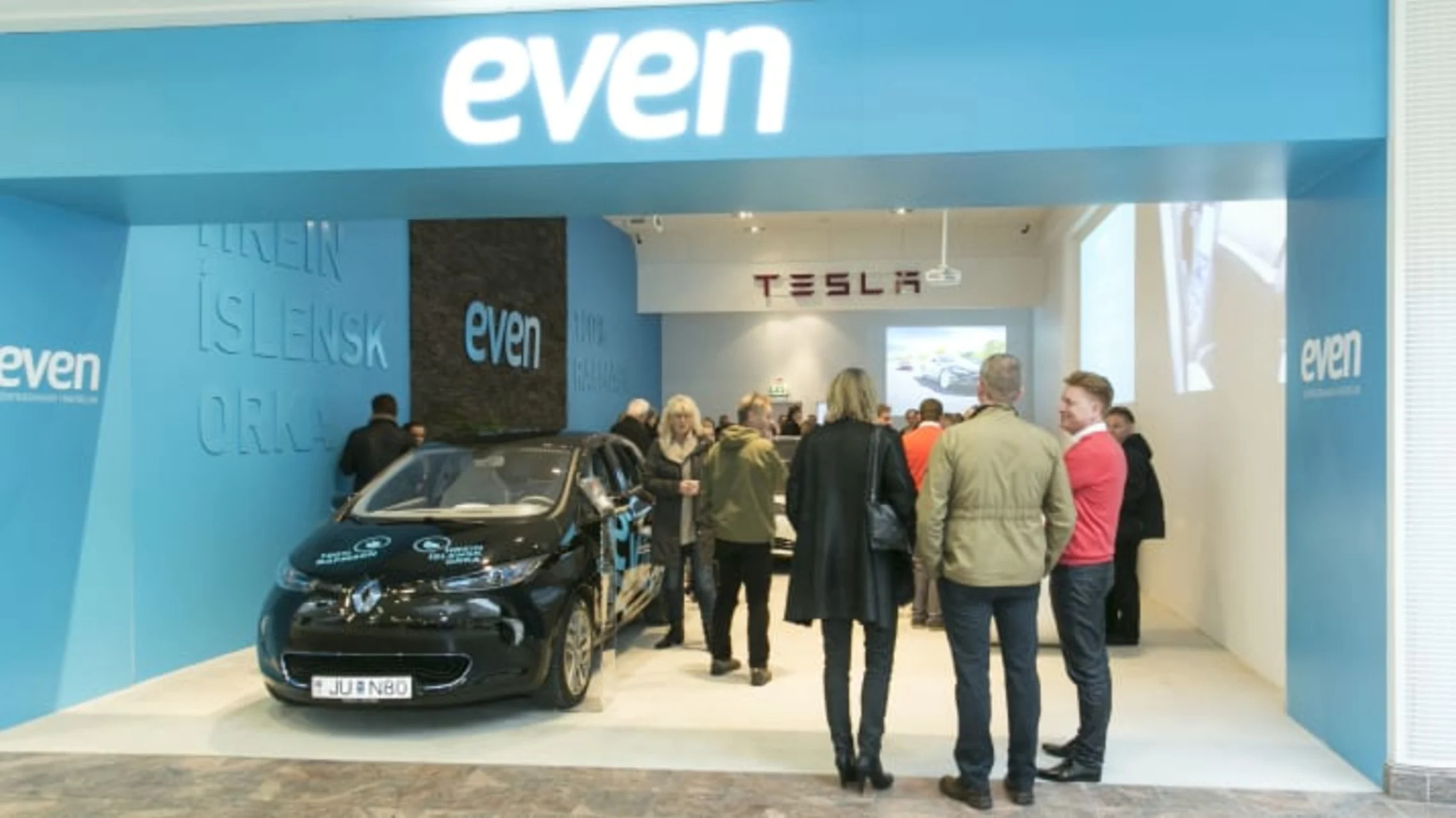 EVEN Electric store in Iceland