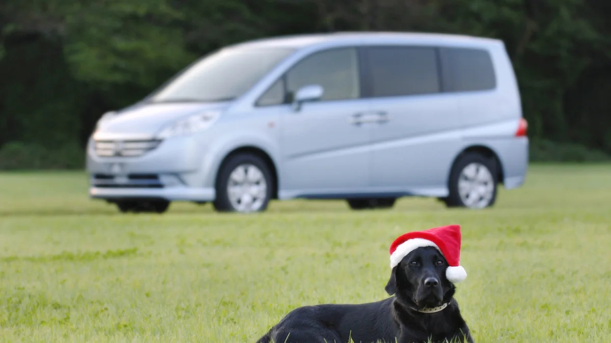 Honda Stepwgn (w/ Christmas Dog)
