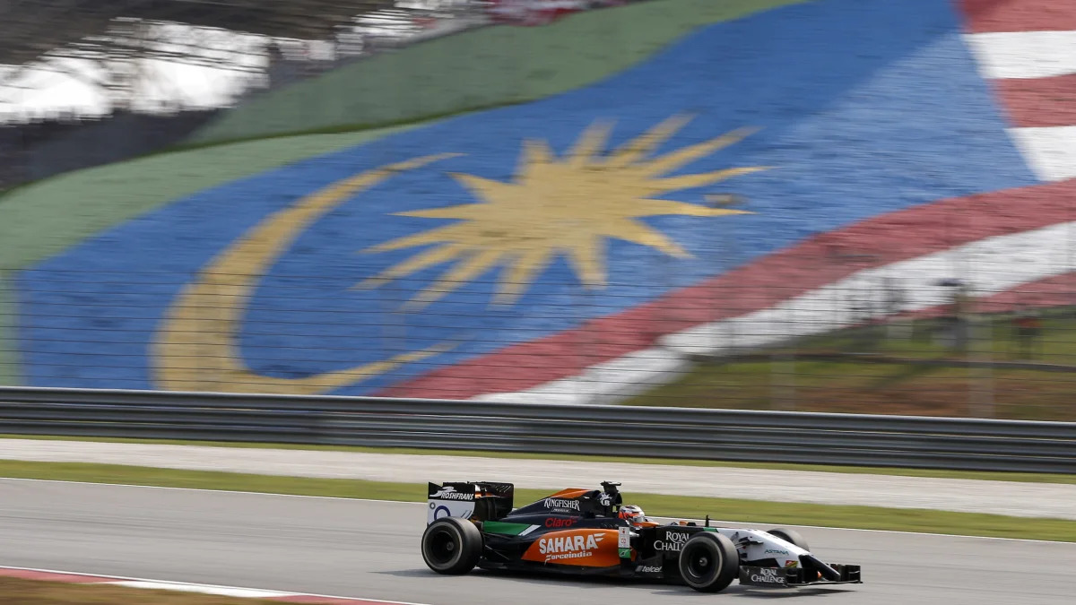 Malaysia F1 GP Auto Racing