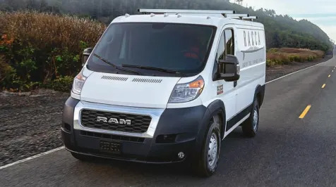 <h6><u>2019 Ram ProMaster, ProMaster City vans lose the crosshair grille</u></h6>