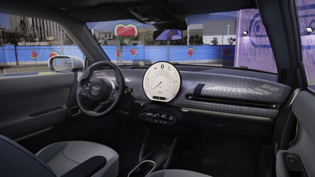 2025 Mini Cooper reveals its OLED screen, retro gauges and dog assistant