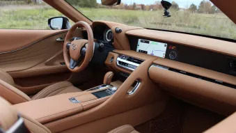2021 Lexus LC 500 Convertible interior