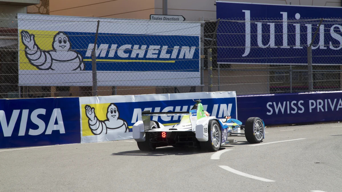 Formula E Monaco ePrix corner