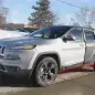 Jeep Cherokee stretched prototype front 3/4