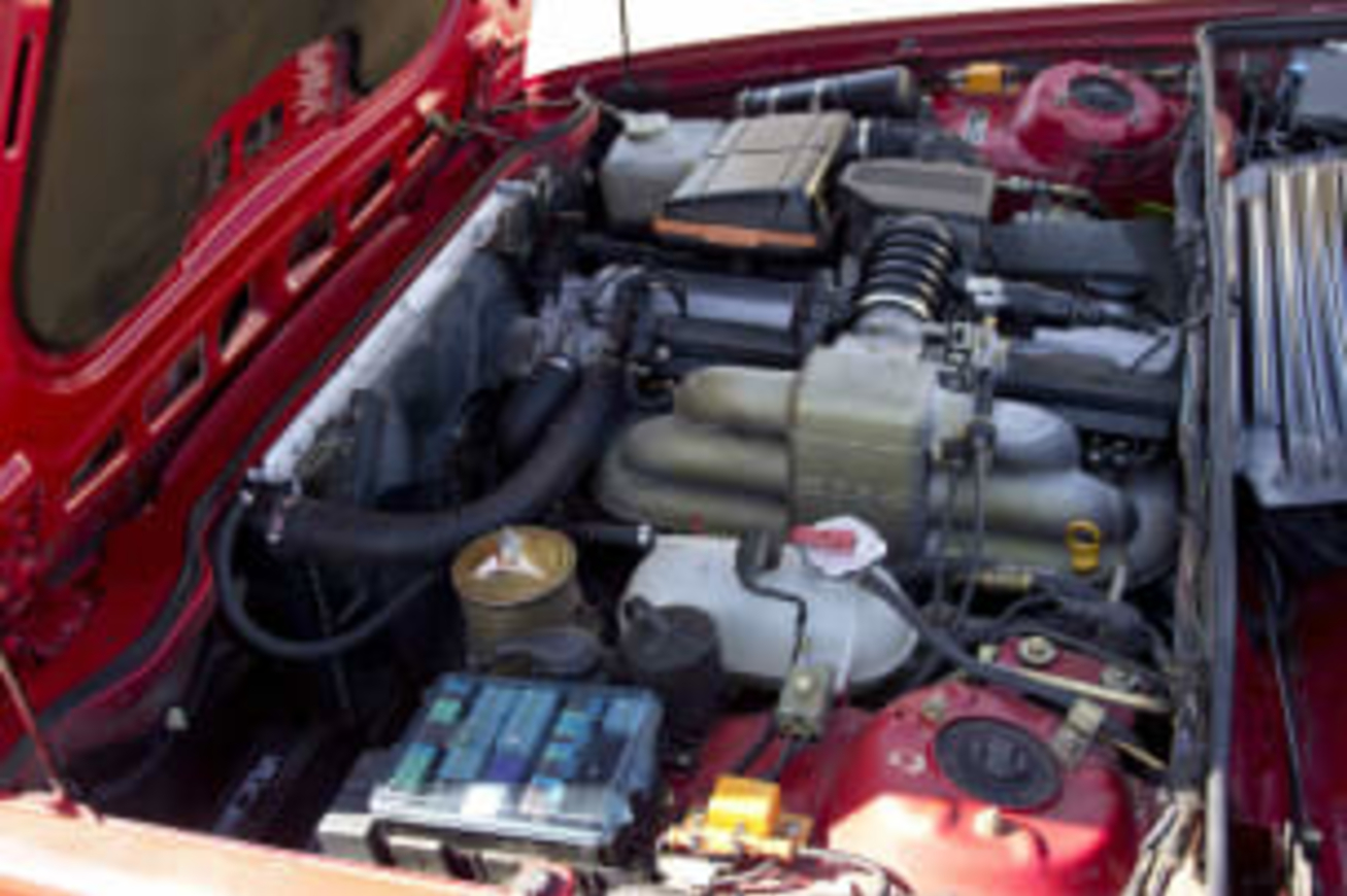 1989 BMW 635CSi engine
