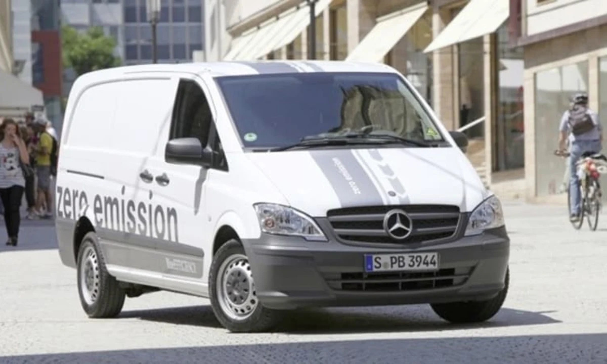 Mercedes-Benz introduces new Vito E-Cell van - Autoblog