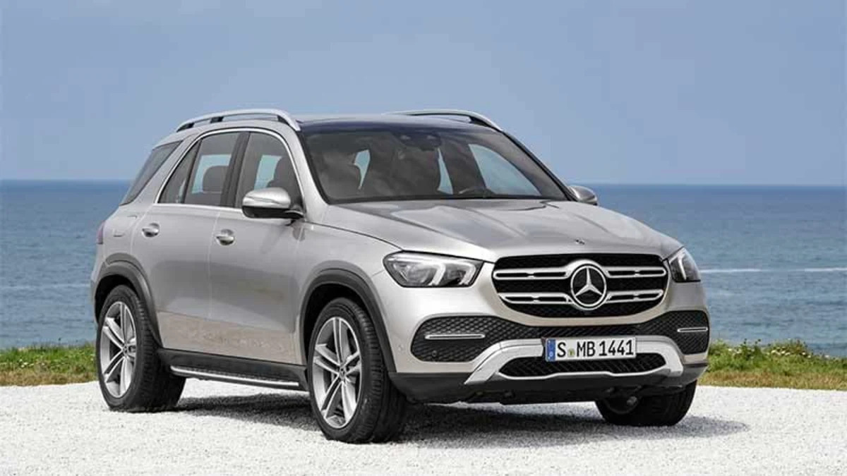 Mercedes prepping a GLE 580 with the GLS' 483-hp mild-hybrid V8?