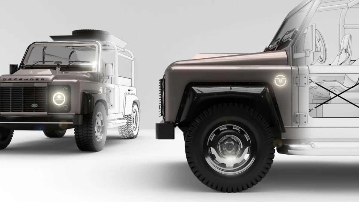 Luxury EV conversion company announces electric Land Rover Defender for superyacht owners