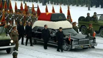 Kim Jong-il Funeral Cars