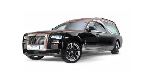 <h6><u>Rolls-Royce Ghost-based Ghoster hearse</u></h6>