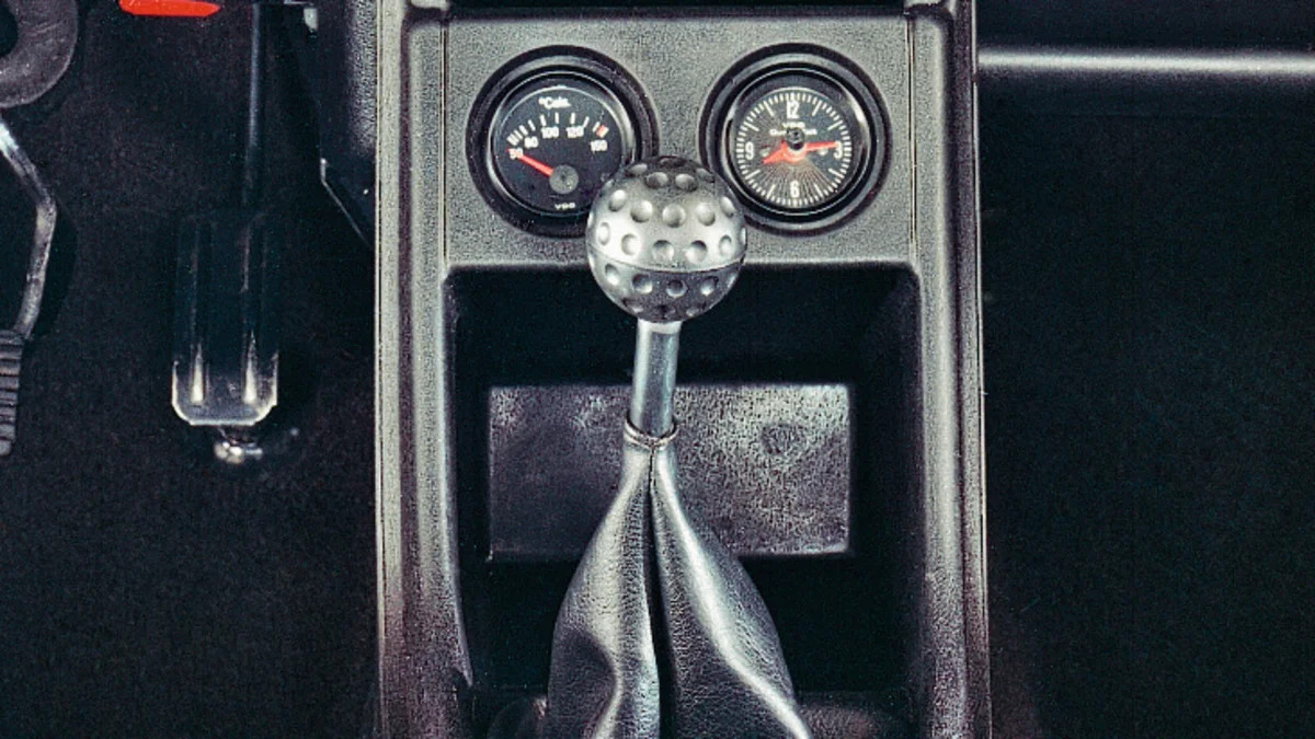 1976 VW GTI interior