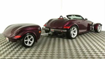 1997 Plymouth Prowler with trailer