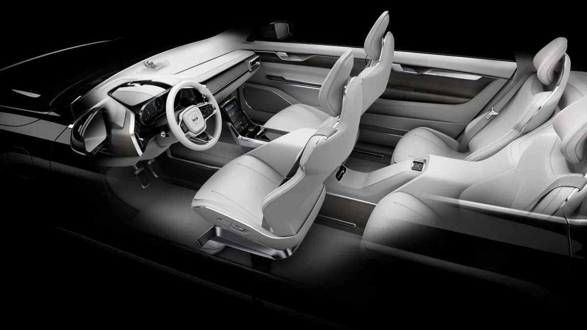 concept 26 cabin interior volvo drivers position