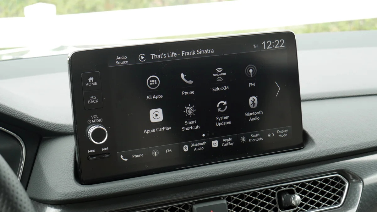 2024 Acura Integra Type S touchscreen