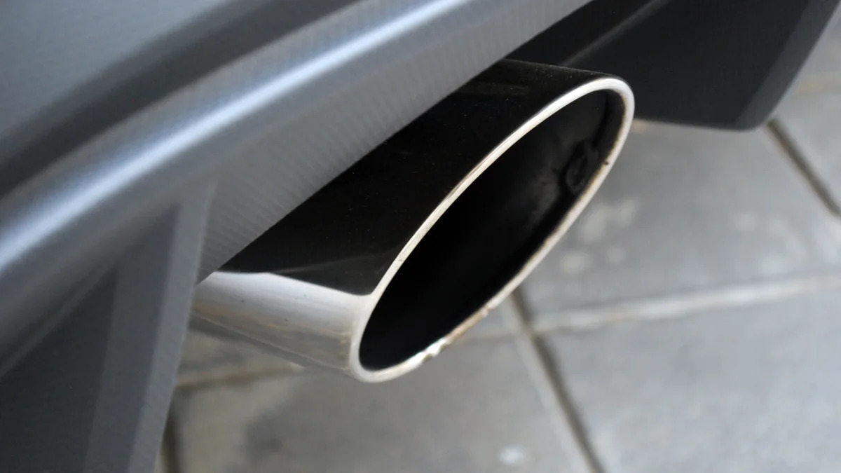 2016 Ford Focus RS exhaust tip