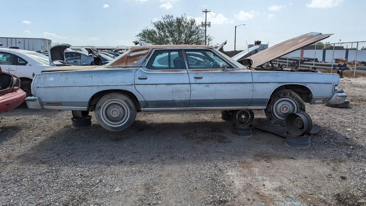 54 - 1973 Mercury Marquis in Arizona junkyard - photo by Murilee Martin