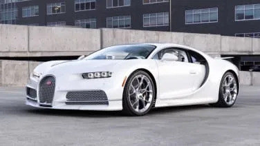 Post Malone's very white Bugatti Chiron is up for grabs