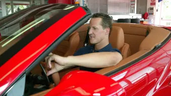 Schumacher and the Ferrari California