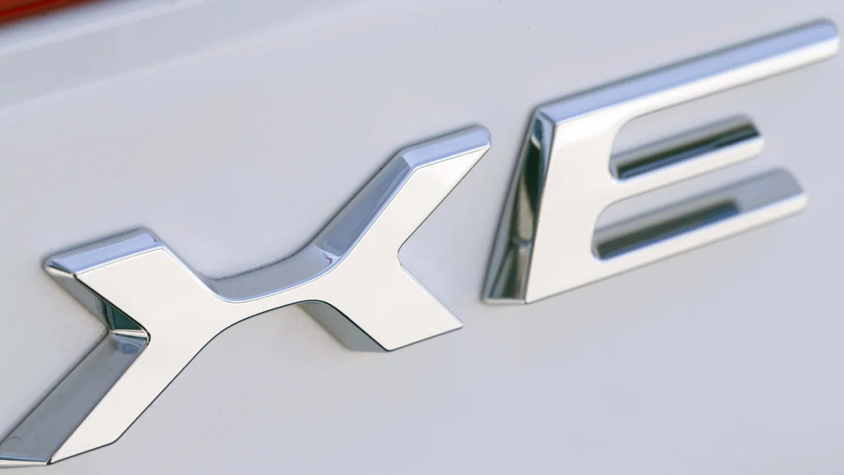 2017 Jaguar XE badge