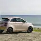 2024 Fiat 500e Inspired By Beauty rear 3/4
