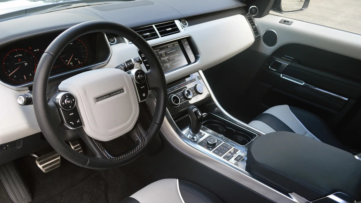 2015 Land Rover Range Rover Sport SVR interior