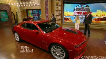 2014 Chevrolet Camaro revealed on talk show