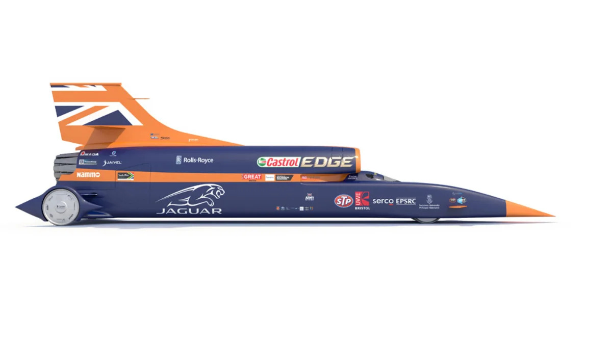 Bloodhound SSC rendering right side
