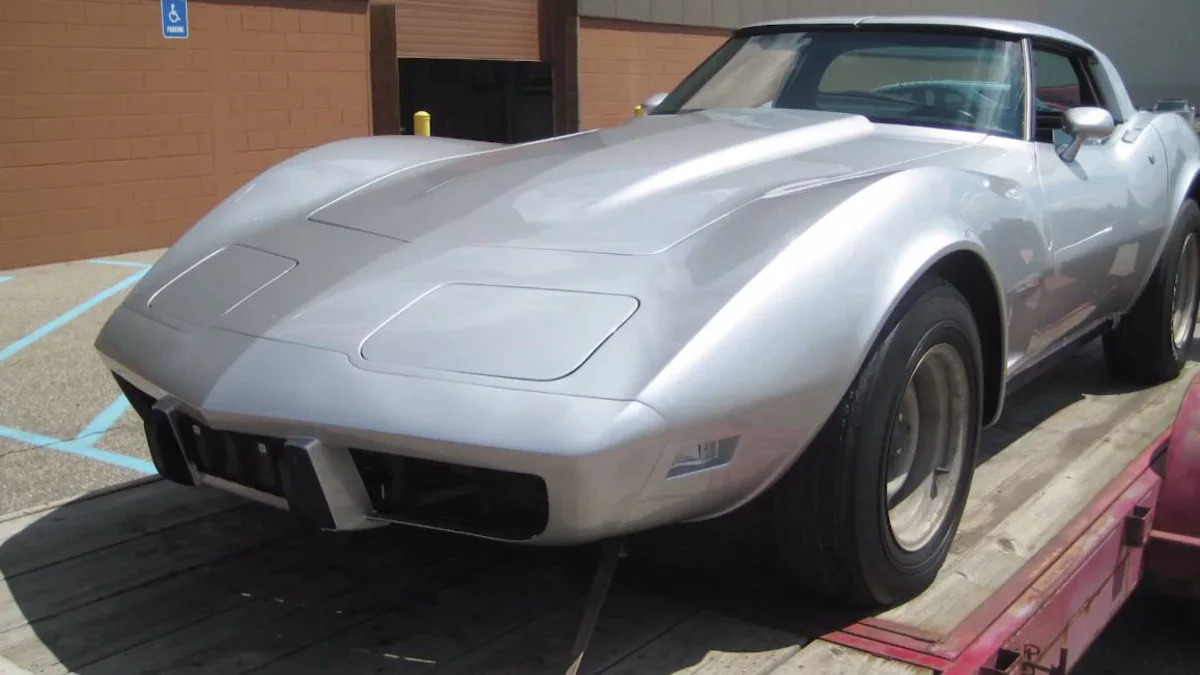 recovered 1979 chevy corvette