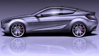 Mercedes-Benz CLC renderings
