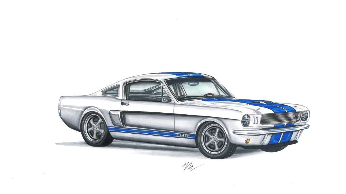 1966 Ford Shelby GT350 by Revology Cars