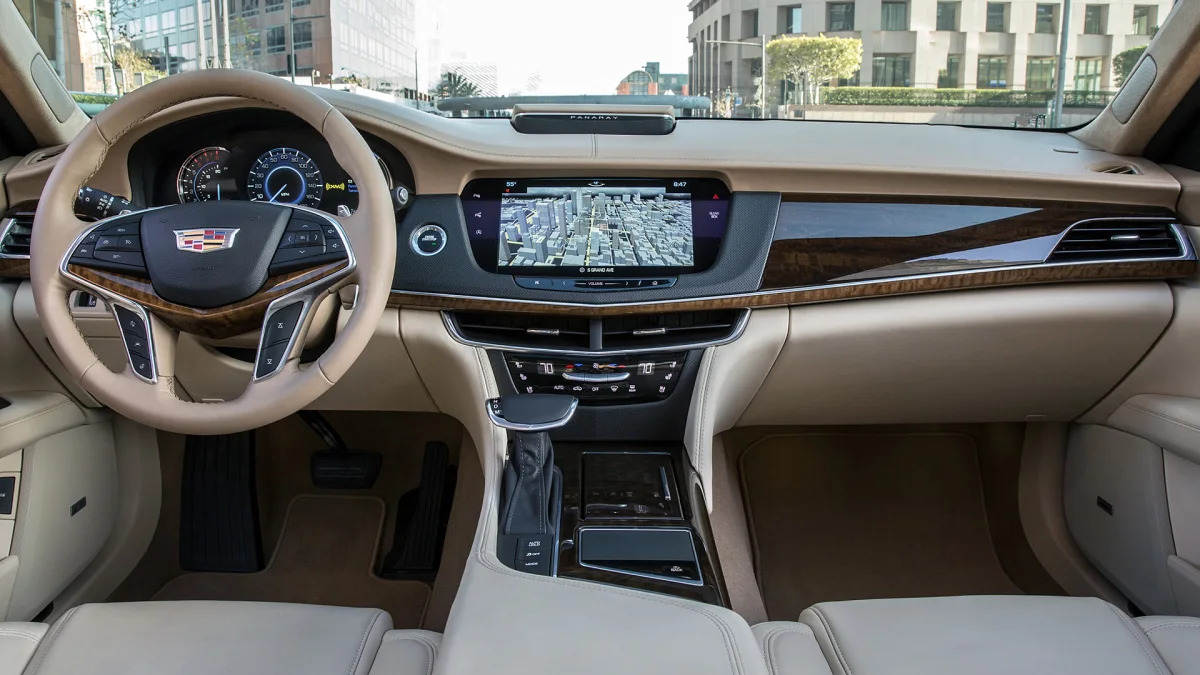2016 Cadillac CT6 interior
