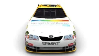 NASCAR #49 Toyota Camry sponsored by Microsoft