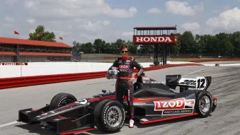 Dan Wheldon tests 2012 IndyCar at Mid-Ohio