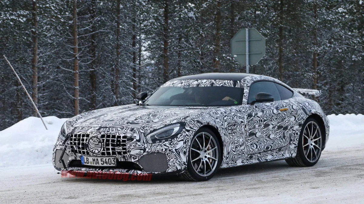 Mercedes-AMG GT R Winter Testing
