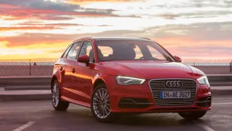 Audi's A3 e-tron plug-in gets a fresh face after one year on the