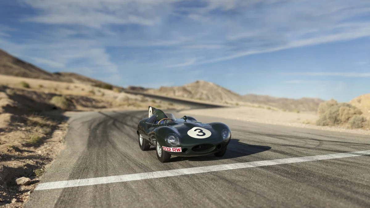 1956 Jaguar D-Type works 3/4